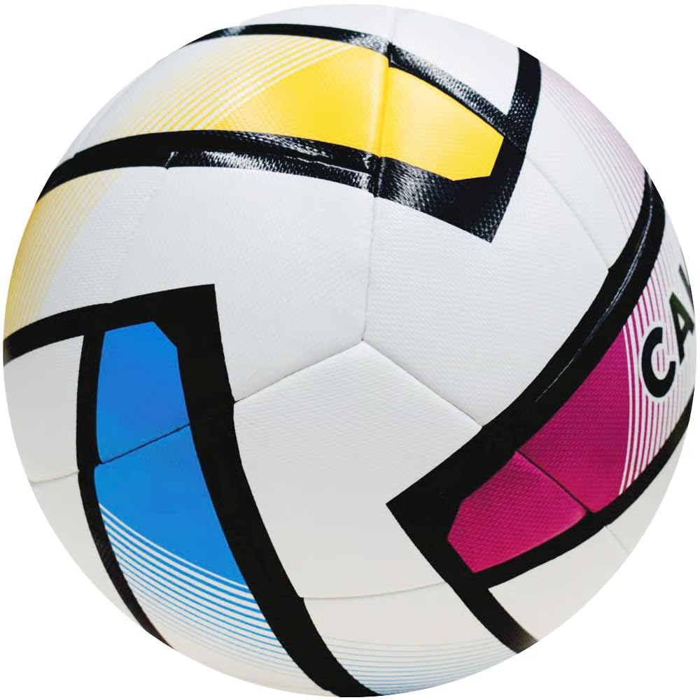 Cawila Academy Futsal Hybrid LITE 350 Größe 4, Fairtrade-zertifizierter Futsal-Ball, Hybrid-Technologie, reduziertes Gewicht ca. 350 g, Trainings- & Wettkampf-Indoorball