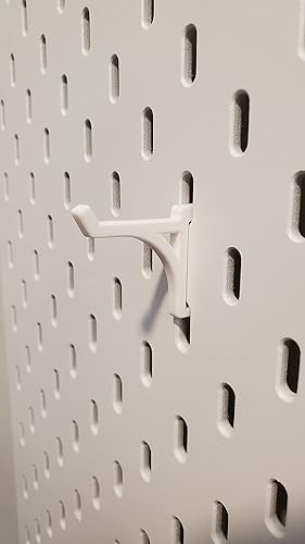 Gancho para tablero de clavijas 'Just Hanging', compatible con tablero de clavijas IKEA SKADIS, accesorio SKADIS para pantalla de plataforma, disponible en Yaxa Colombia