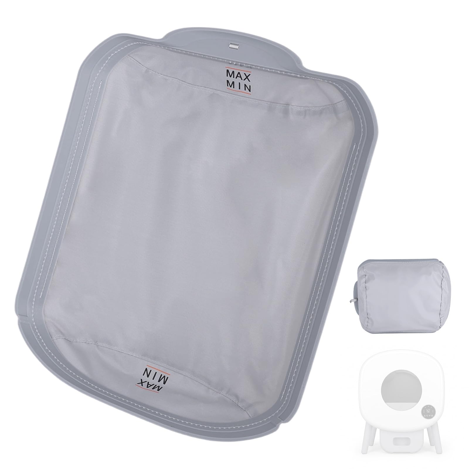 XIHIRCD Soft Fabric Basin Replacement Liner for Automatic Cat Toilet