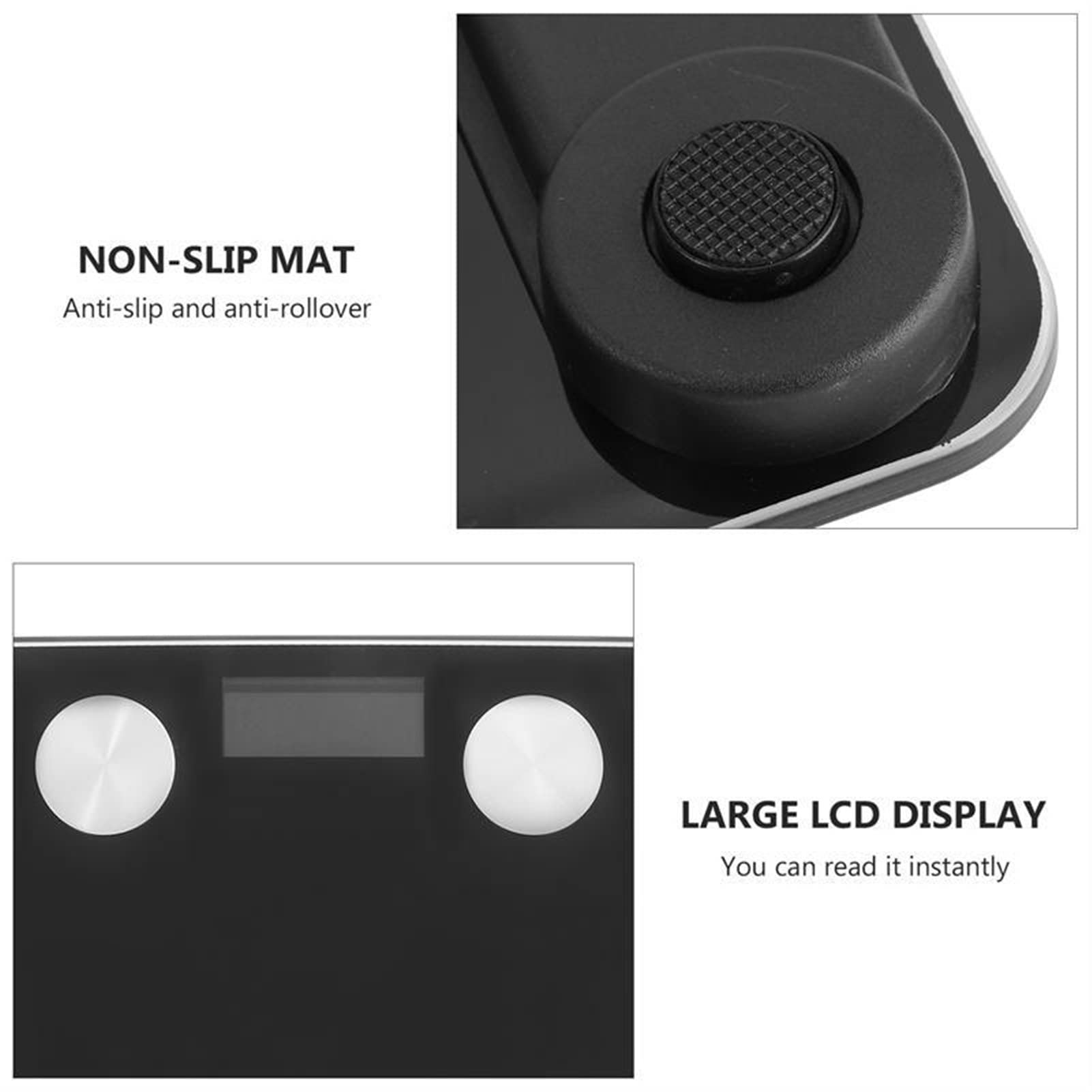 JINGYAN Wagi cyfrowe Body Fat Scale Smart Digital Bathroom Bezprzewodowy telefon Waga APP Elektroniczny Analyzer składu