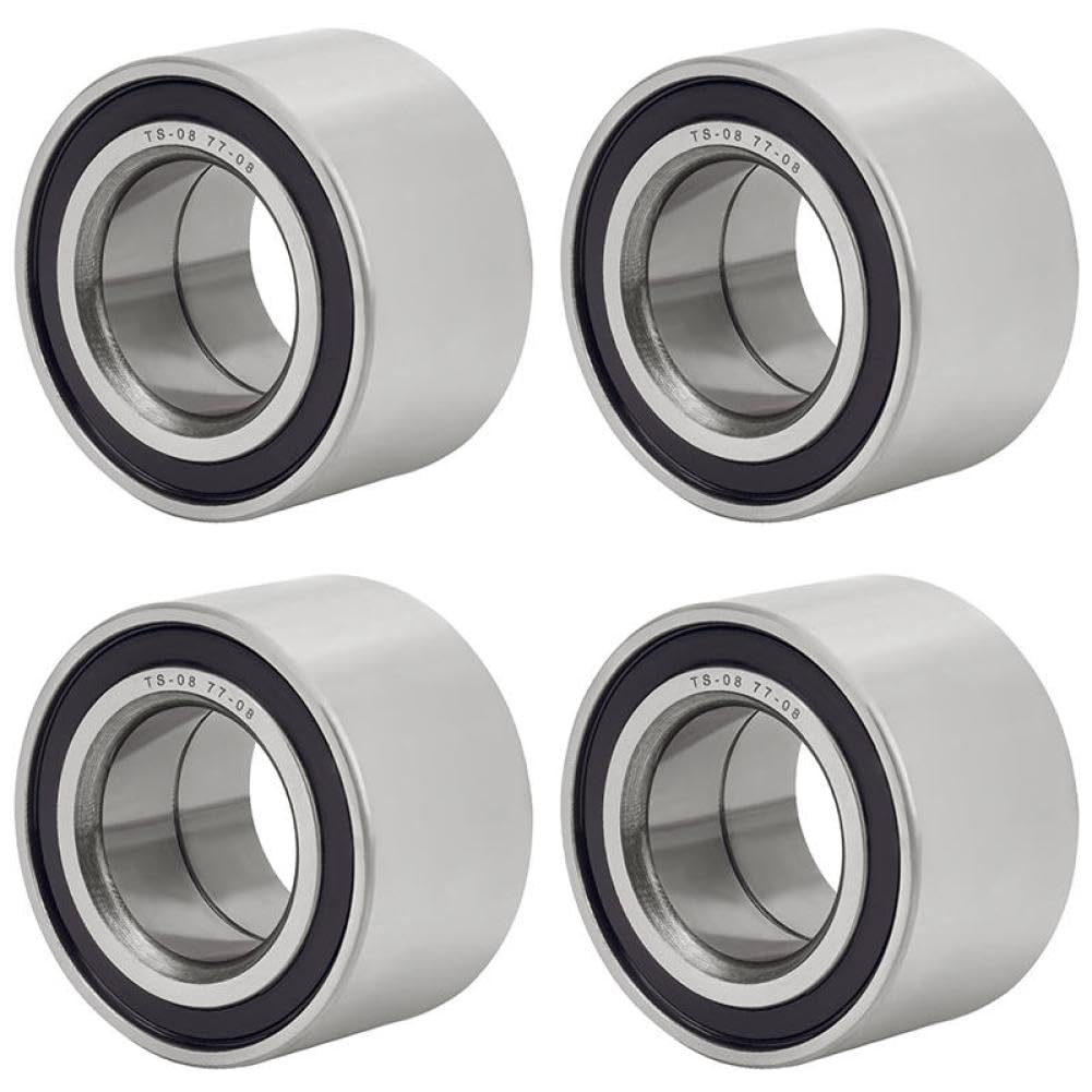 Front Rear Wheel Hub Bearings Kit 1 2 4 PCS Compatible with ACE500 RZR Scrambler 400 450 500 550 570 800 900 1000(2PCS)