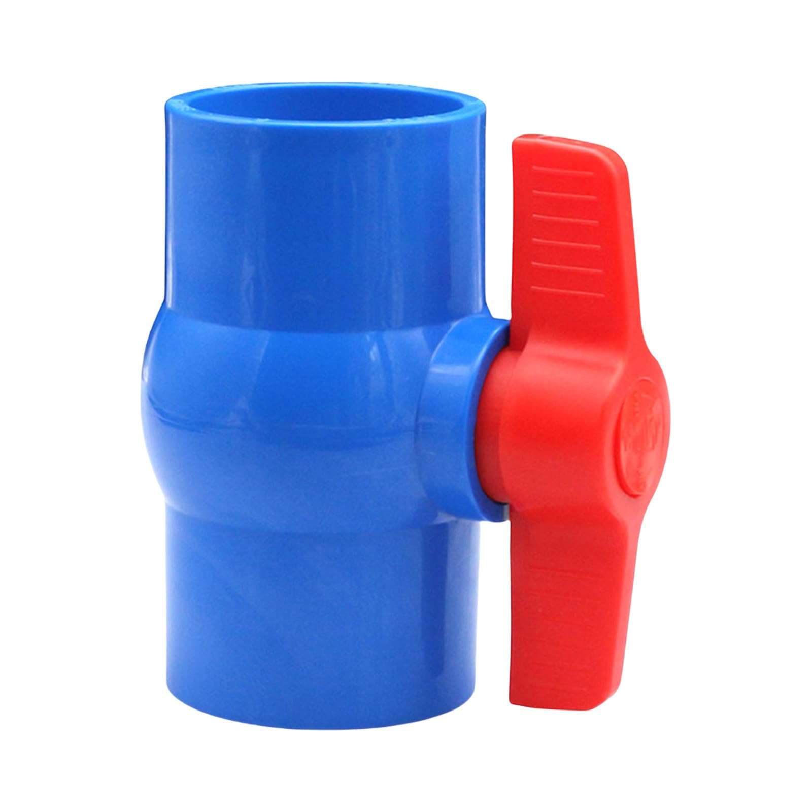 Xuqizzpp Blue 32Mm Upgrades Pvc Manual Valves Switches Temperature Resistance Manual Two Way Plumbing Fixtures For Agricultural Leakproof Pvc