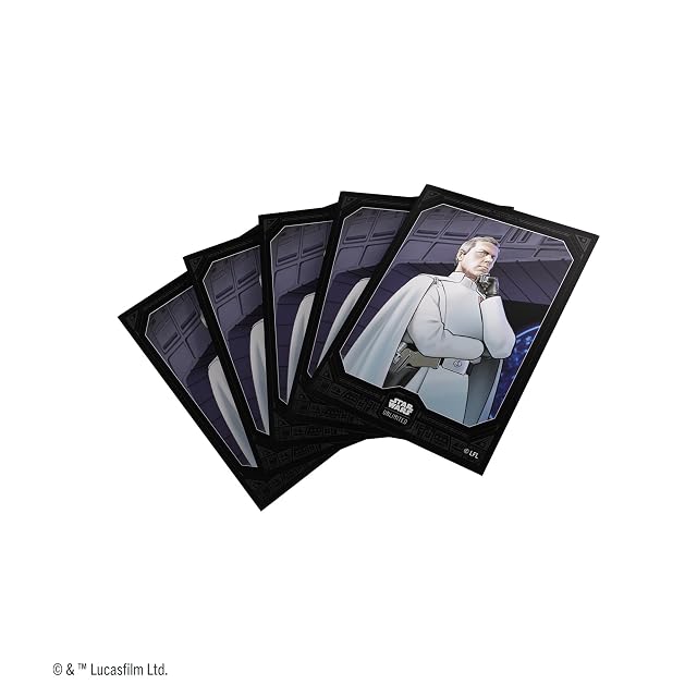Foto 4 de 6 de Gamegenic Star Wars Unlimited Premium Art Sleeves Director Krennic