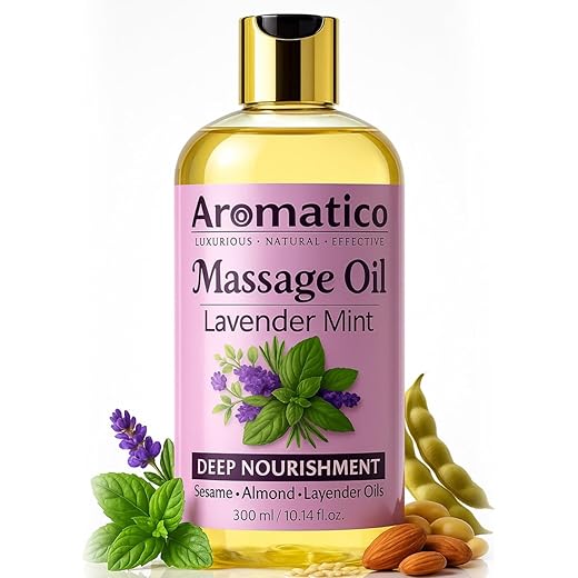 Aromatic Lavender Mint Massage Oil 300ml