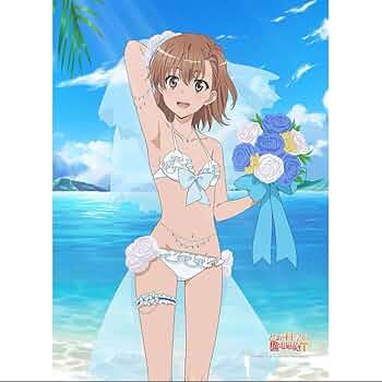 御坂美琴 水遊び 等身大タペストリー 特大タペストリー とある科学の超電磁砲T 61PL3m3xdRL._UF350,350_QL50_.jpg