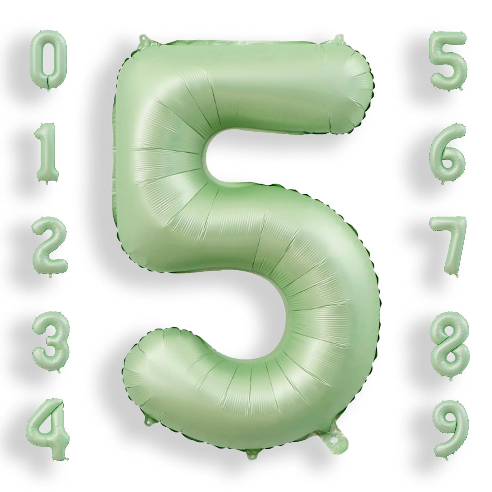 AULE 40 Inch Big Black 0 Balloon Number Large Foil Helium Number Balloons 0-9 Jumbo Giant Happy 0th Birthday Party Decorations for Boy or Girl Huge Mylar Anniversary Party Supplies — view 16