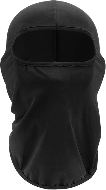 BEEWAY Balaclava Face Mask - Motorcycle Cycling Ski Mask for Helmet - UV Protection Scarf, Breathable, Unisex Men Women Kids