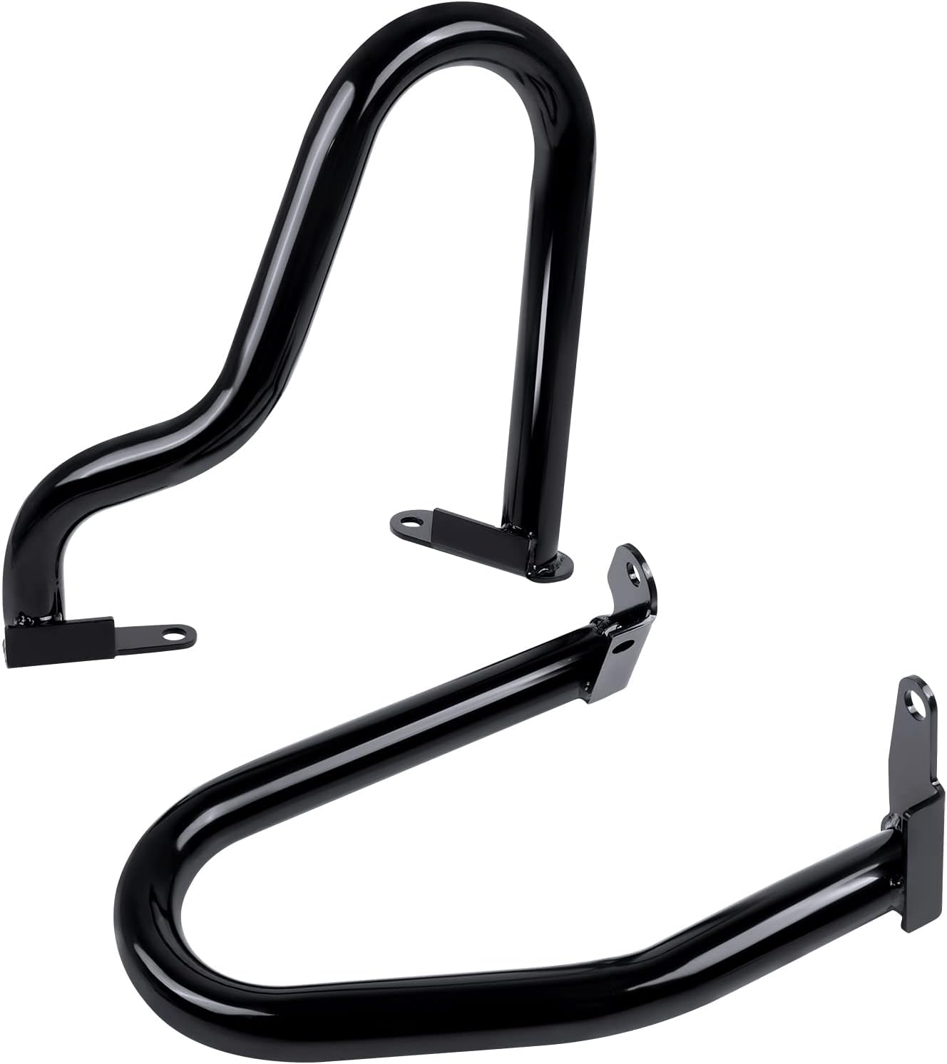 Worldmotop Engine Guard Highway Crash Bar Protector Fits For BMW R1250RT R1250 RT 2018-2023 Saddlebags Guard(Sliver, Rear), Frame Sliders