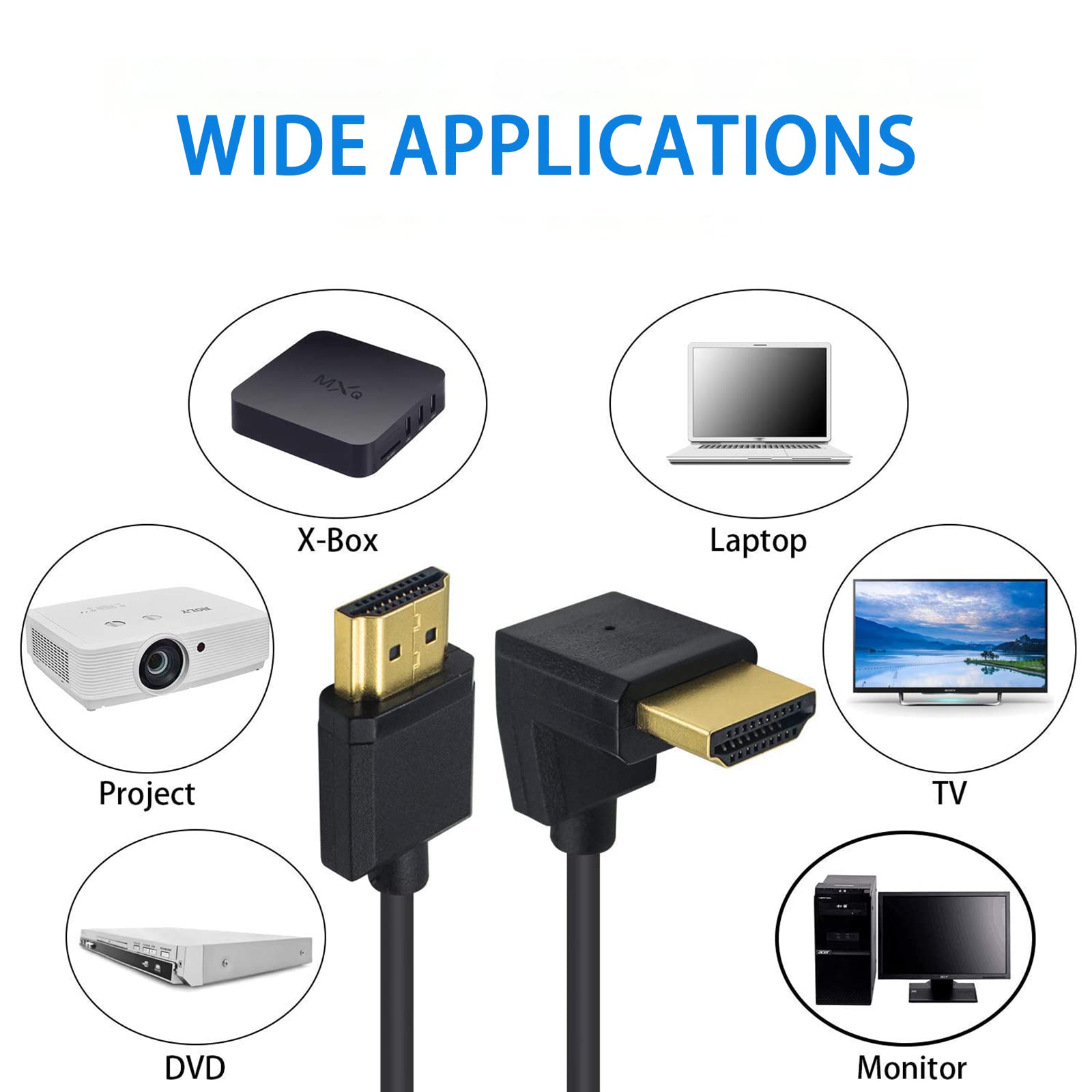 Eonvic Cavo A Spirale HDMI 2.1 Micro-HDMI – 8K @60Hz, 48Gbps, Per Fotocamera, Action Cam, Raspberry Pi, 25cm (estensibile A 1m)