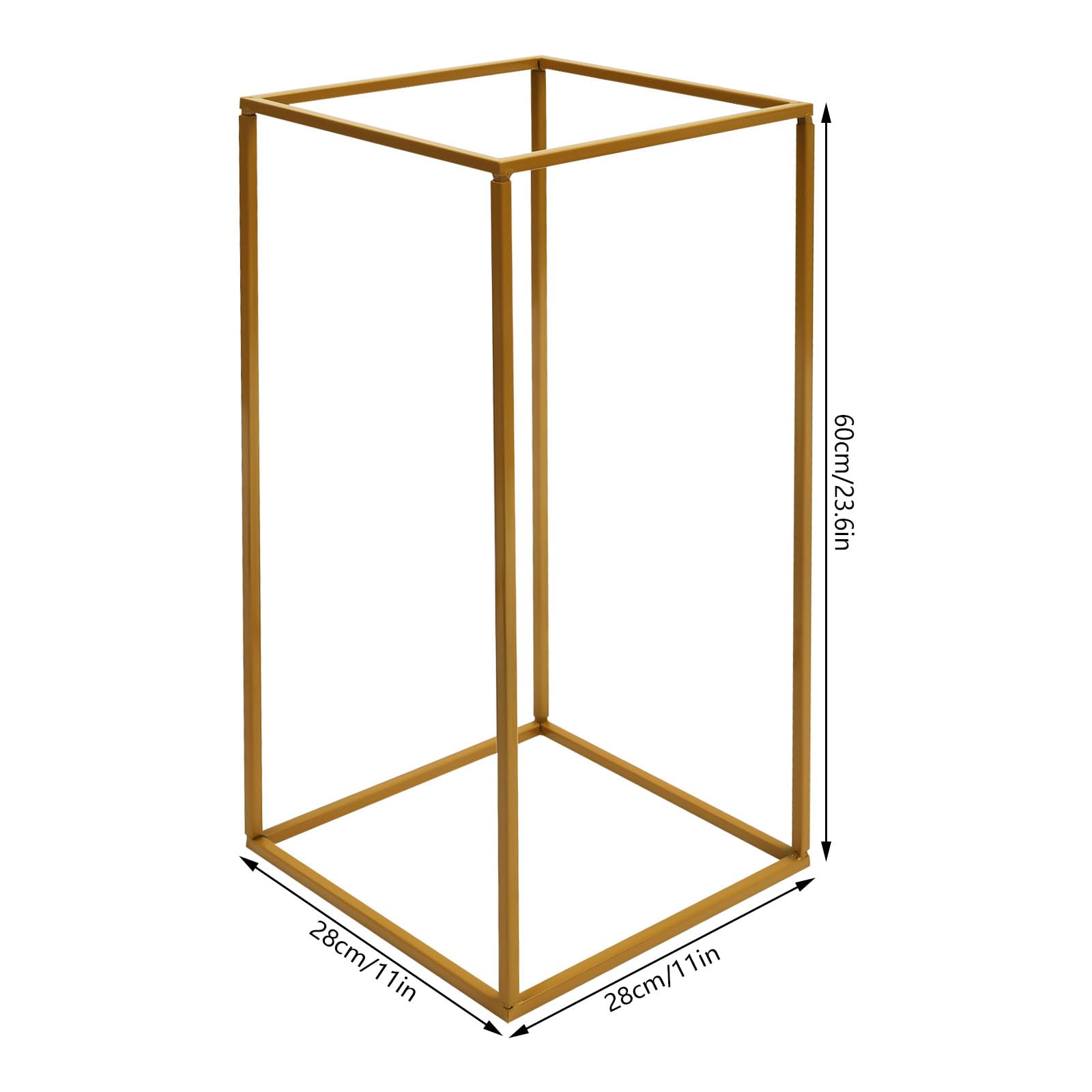 5 pezzi oro fiore fiore supporto colonna per tavolo, centrotavola matrimonio centrotavola, 60 cm, decorazione per tavolo, festa di casa, matrimonio