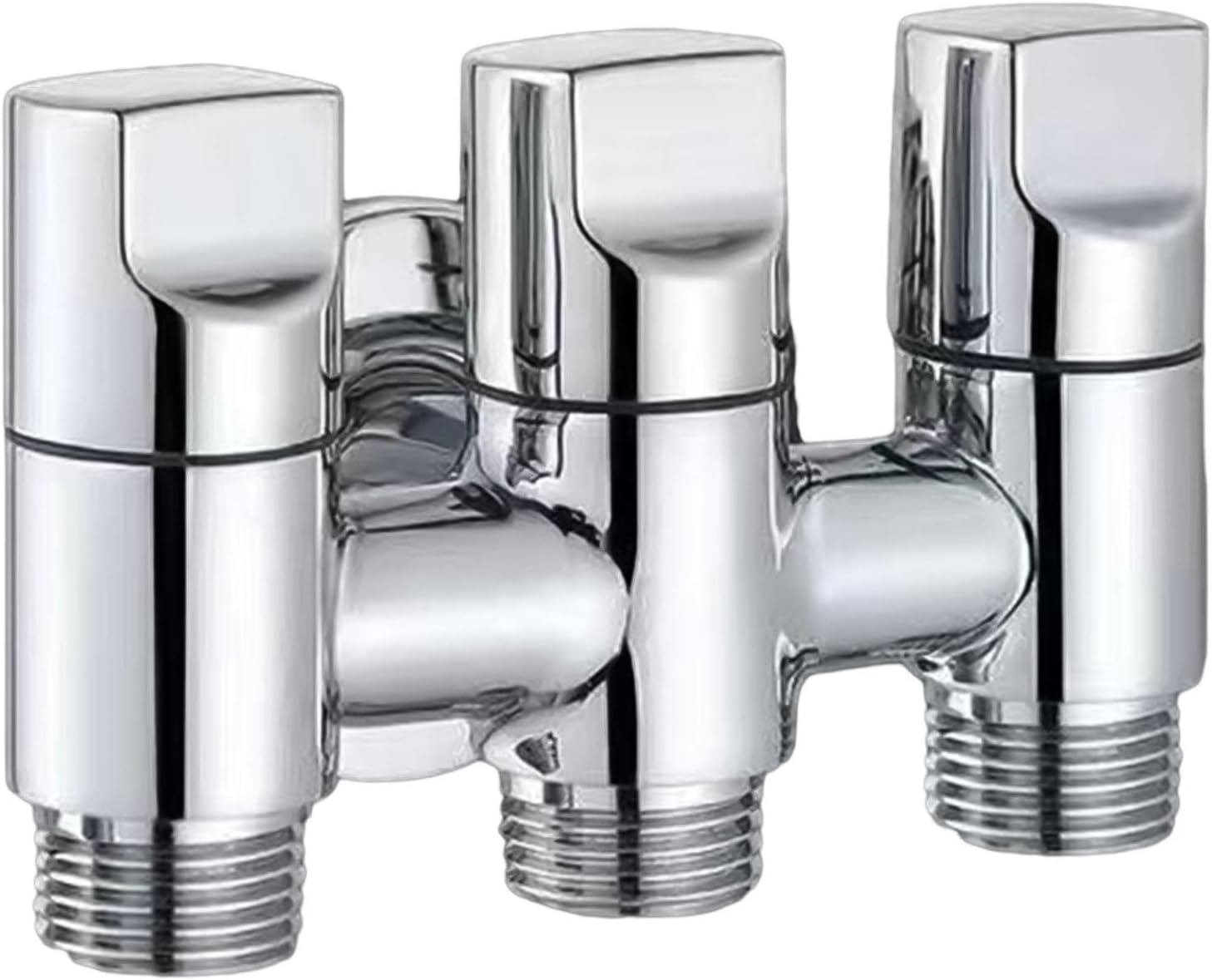 DAZZLEEX DREI-Wege-Wassereinspritzungs-Eckventil, EIN-Einlass- und DREI ...