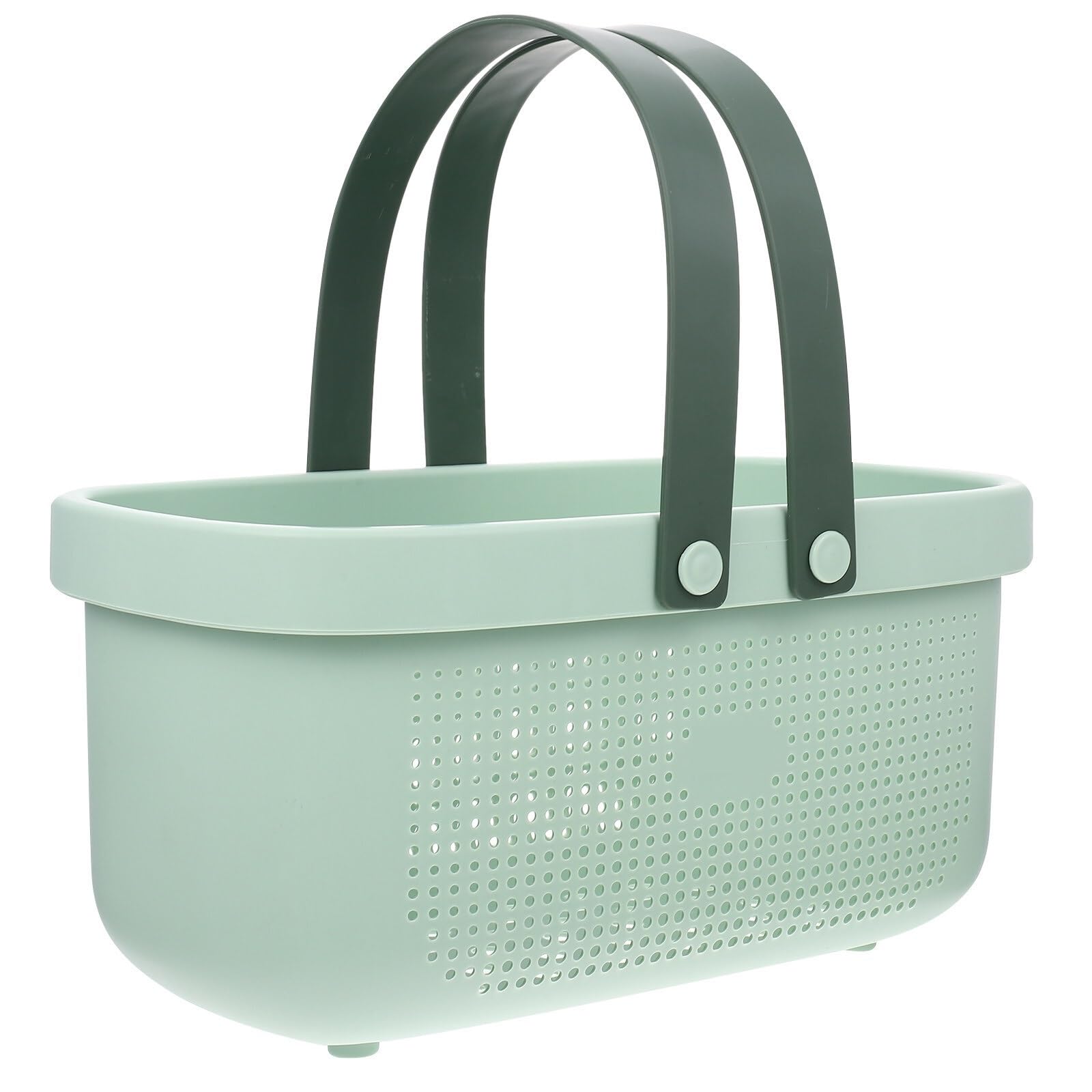 Cesta de ducha portátil gran capacidad, organizador artículos tocador hueco, cesta almacenamiento for baño, 2 uds Para Ducha