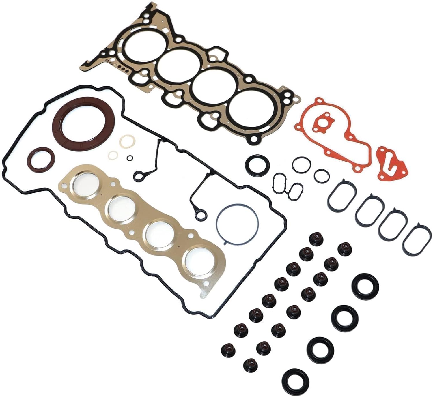 Priprilod Engine Cylinder Head Gasket Set fit for Hyundai Elantra Coupe Tucson GT 2011-2020 1.8L fit for Kia Forte Soul 2012-2018 1.8L 2.0L #1797CC 1999CC 122CID l4 DOHC HGS193 HS26561PT CPW13795