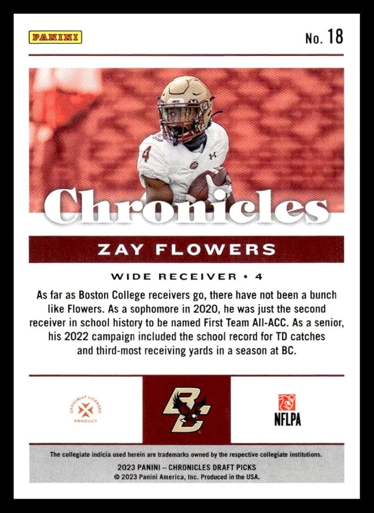 その他 PANINI CHRONICLES Amazon.com: 2023 Panini Chronicles Draft Picks #18 Zay