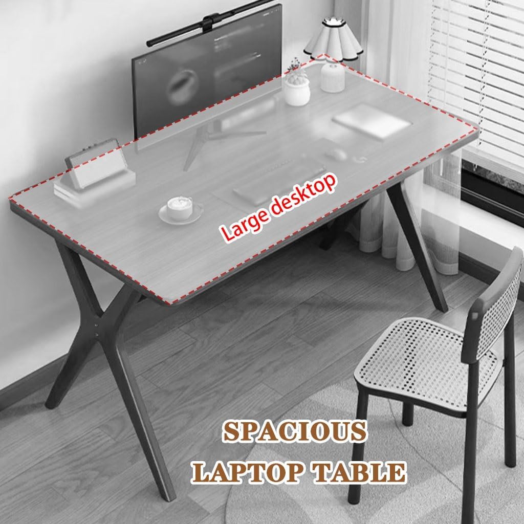 木製×スチール脚 ワークデスク・PCデスク 岩附 デスク 幅100cm 木目調 スチール脚 （ ワークデスク