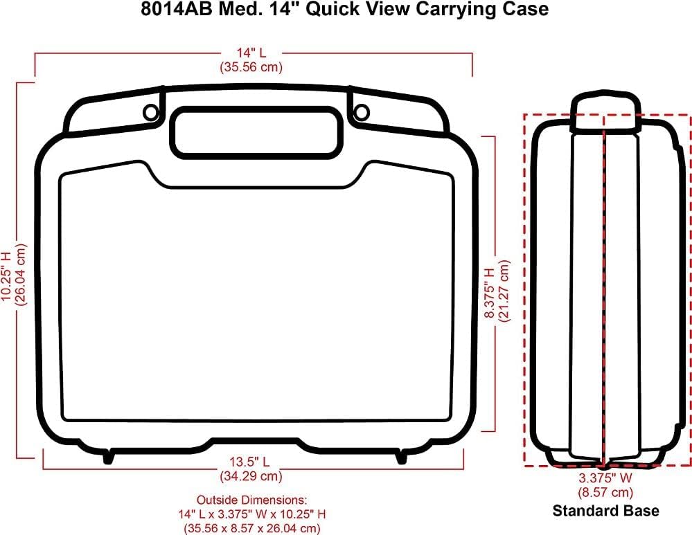 Miniatura 5 de ArtBin, maletín mediano con base profunda, de vista rápida, 14 pulgadas