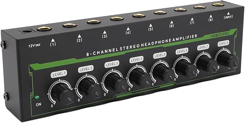 Amplificateur de Casque 8 Canaux Jectse