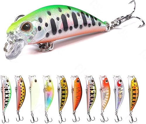LURESMEOW Jerk Baits para pesca de lubina, señuelos de pesca Jerkbait, señuelos de pececillo para pesca de agua dulceagua salada, señuelos de pesca