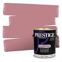 Vista 614 de Pintura interior + imprimación PRESTIGE, todo-en-uno, 1 galón, acabado plano, color comparable al Valspar* Royal Garnet*