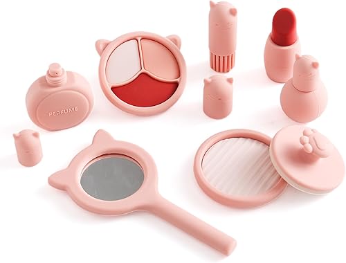 Juego de juguetes de maquillaje de silicona, juguetes de salón de belleza para niños pequeños  Juegos de maquillaje para niños, juguetes de