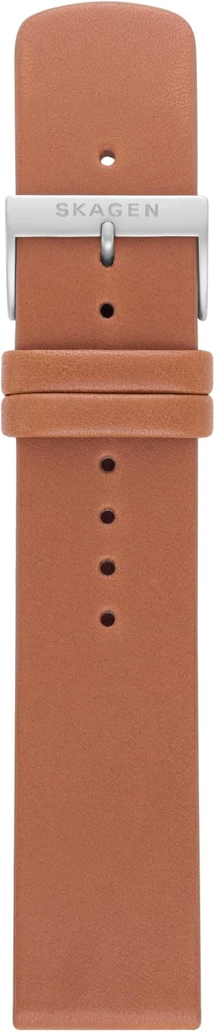 Skagen Watch Band, Stainless Steel or Leather Replacement Watch Band for Women and Men