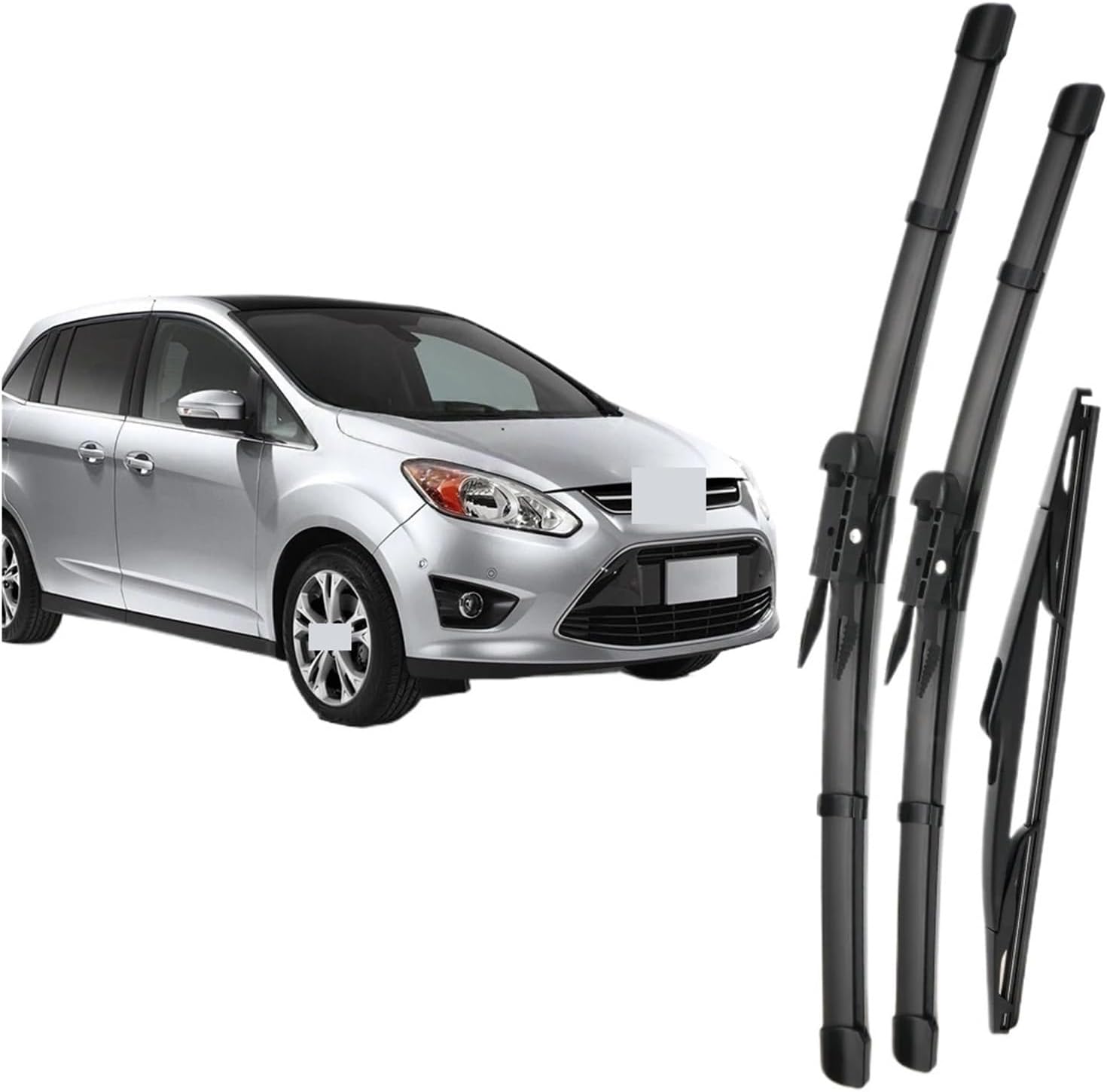 と互換性がある フォード C-Max 2010-2023 2011 2012 2013 2014 対応 ワイパー フロント&amp;