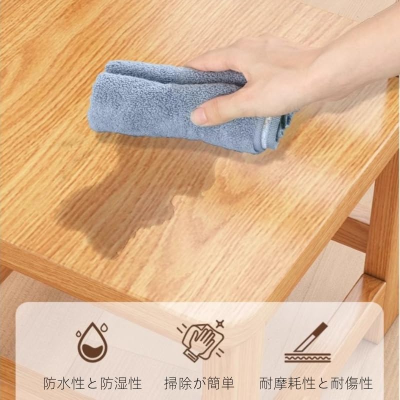 Rosoy 子ども用スツール 背もたれ付き ミニ椅子 木製チェア ローチェア かわいい 無垢材 踏み台 小さい 椅子 耐荷重 家庭用