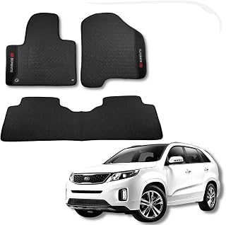 Jogo de Tapetes Automotivos Emborrachados Para Sorento 2010 2011 2012 2013 2014 2015 2016 2017 2018 2019 2020 2021 2022 2023 03 peças