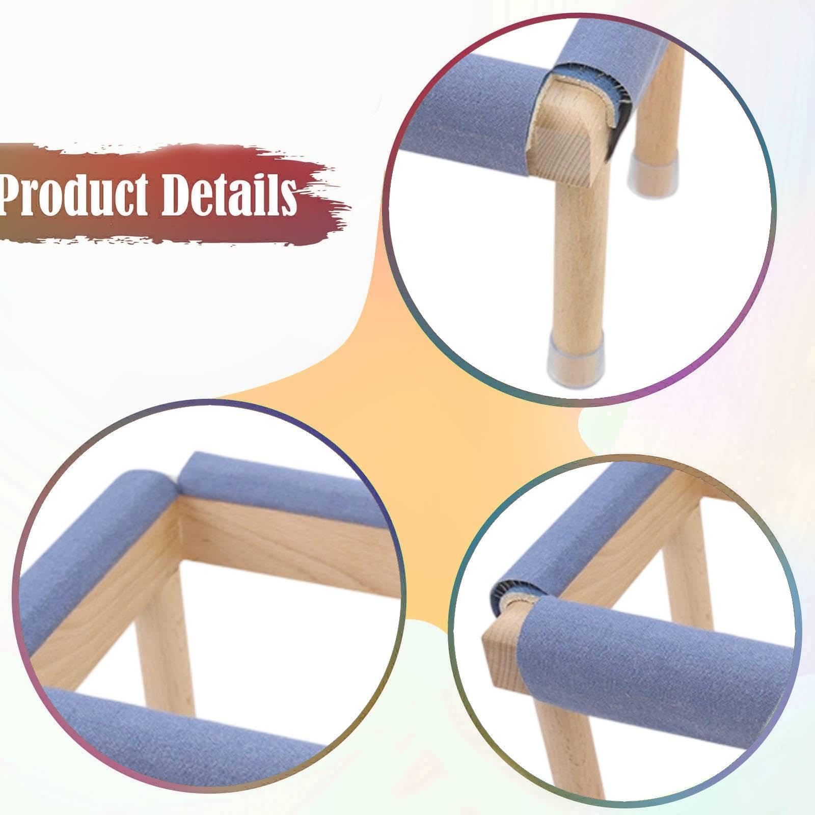 Soporte para Bastidor Bordado, Soporte para Madera, Mesa Escritorio para Manualidades con Aguja, S