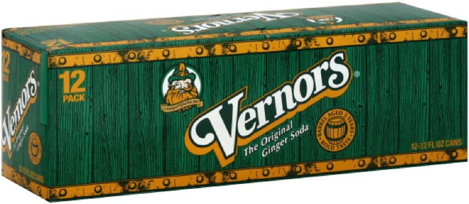 Vernor's Ginger Ale, 12-Ounce (Pack of 2)