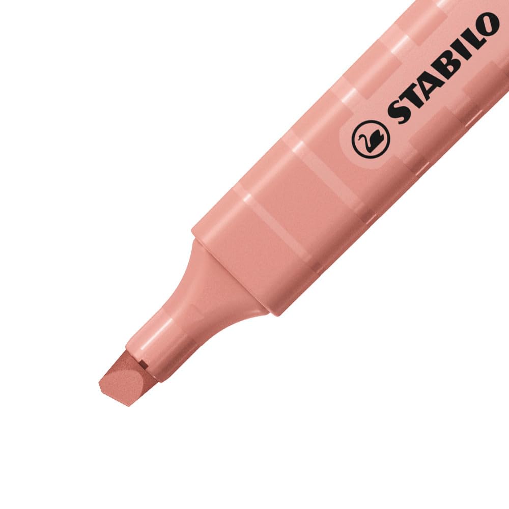 STABILO swing cool NatureCOLORS - Highlighter - Pack of 10 - Sienna, 1 count (Pack of 10) - Image 3