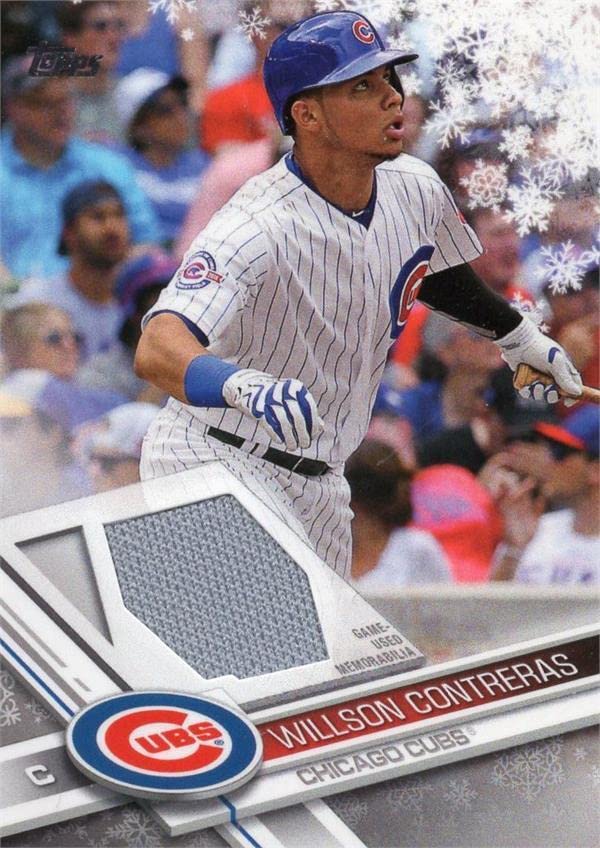 Wilson Contreras Player Worn Jersey Patch Baseball Card Chicago - Main Image
