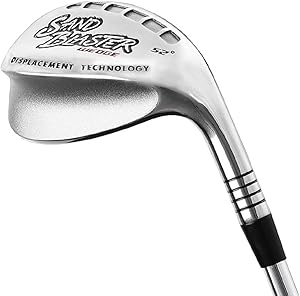 Sand Blaster 52 Degree Wedge Right Hand, Unique and Versatile Wedge Golf Club for Men