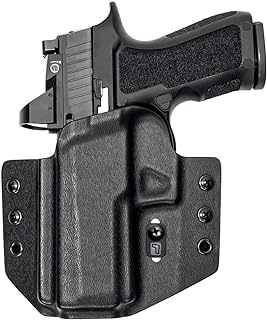 Tulster OWB Contour Holster in Left Hand fits: Sig Sauer P320 Compact/Carry/X-Series 9/40