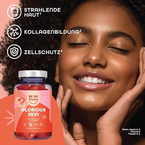 Vitamin Gummibärchen mit Kollagen und Q10 von Be So Happy