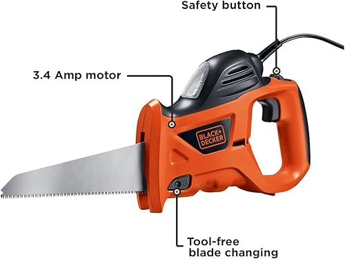 Miniatura 5 de Sierra de mano Black & Decker PHS550B de 3.4 amp., con bolsa de almacenamiento