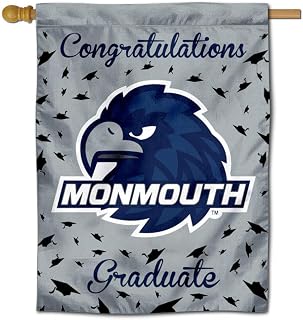Monmouth Hawks Graduation Gift Banner Flag