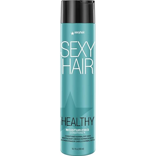 SexyHair - Champúacondicionador hidratante saludable  Humedad, antideslizante, desenredante y brillo  SLS y SLES sin sulfato