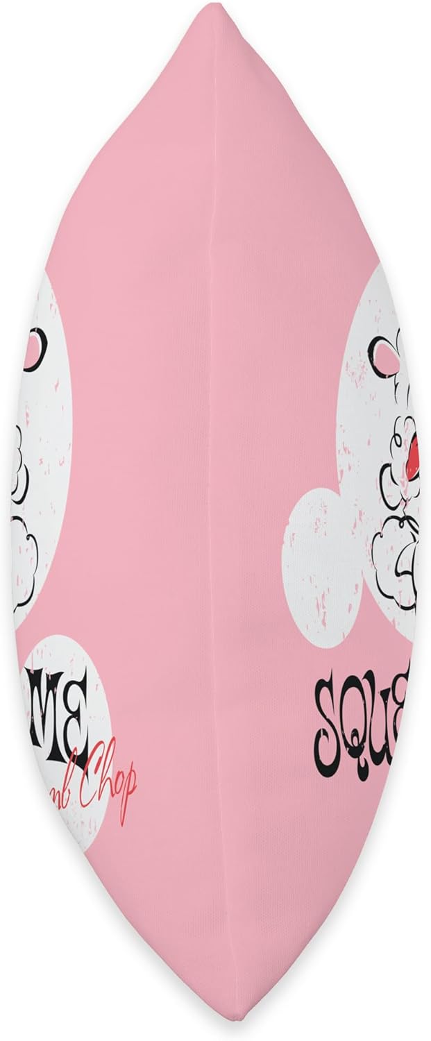 Lamb Chop Squeeze Me Throw Pillow 16x16