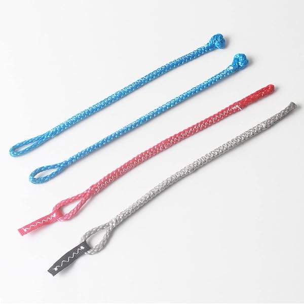 Universal Pigtail Set 4 Kite Kitesurf Kiteboarding Linea 1000KG Forniture Rosso Blu 4 pz - 4