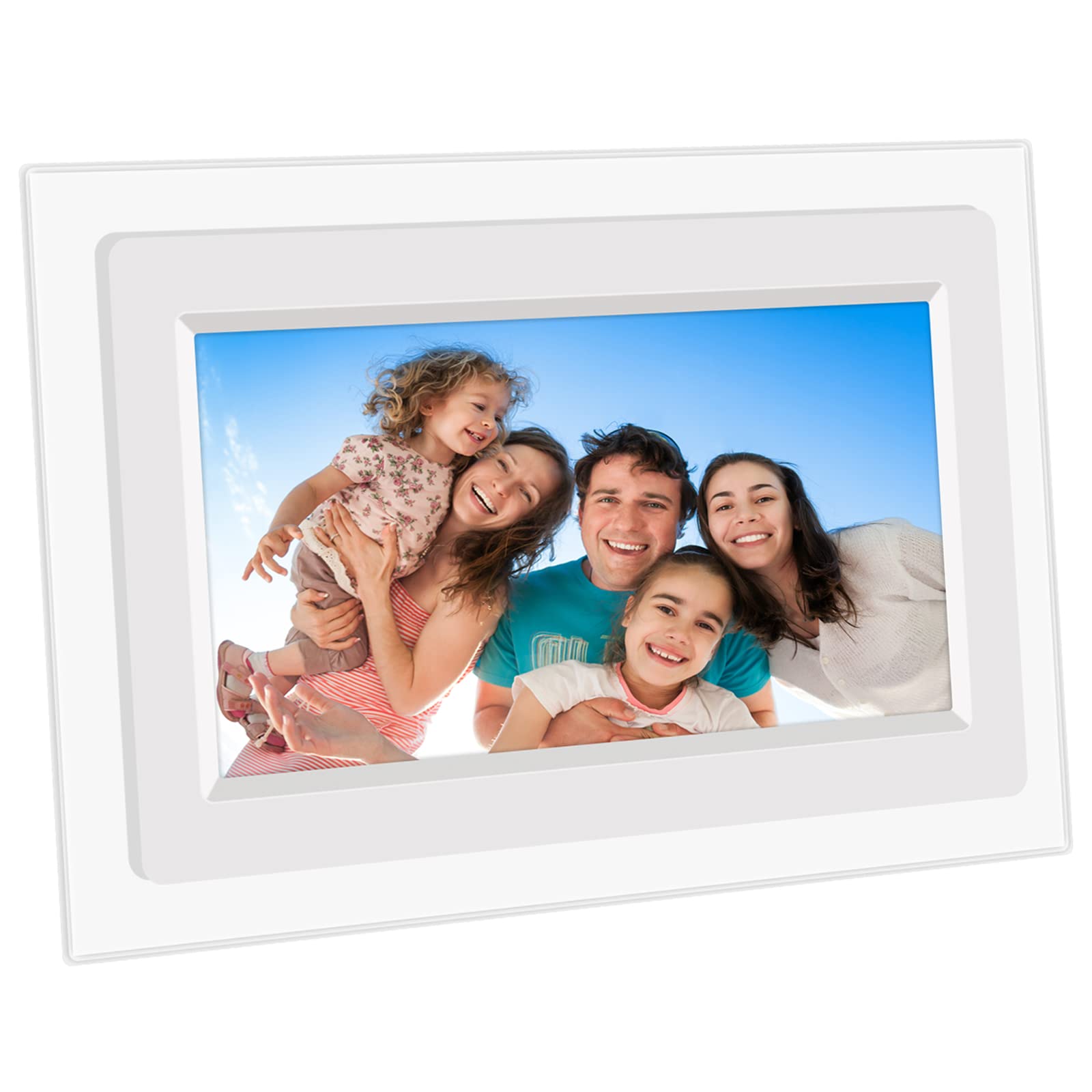 Digital Picture Frame 7 Inch Digital Photo Frame Support Sd/Sdhc/USB Easy Set Up, Rotate, Slide Show