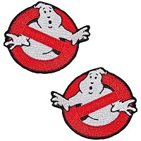 2 Piezas Tácticas Compatible con Ghostbuster Fantasma Insignias