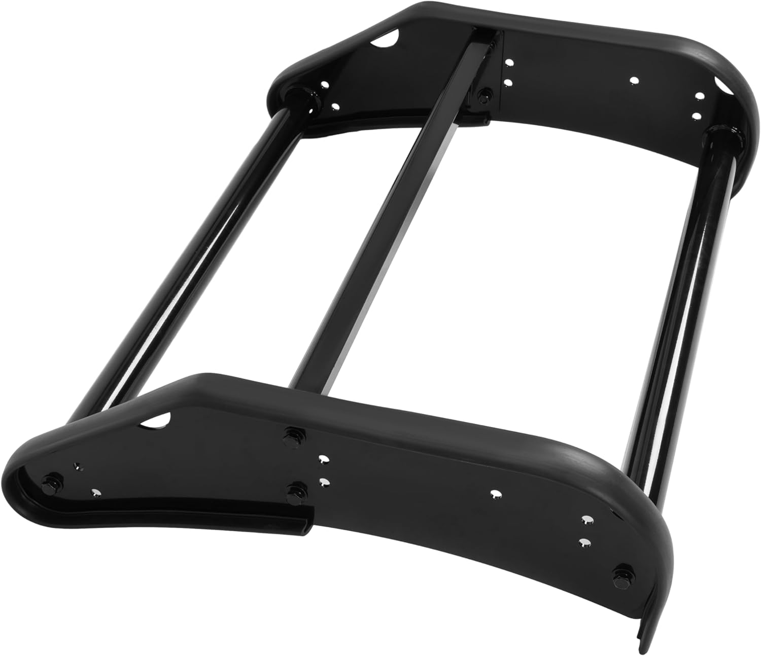 KUAFU Heavy Duty Grille Brush Guard Compatible with 2011-2015 Ford Explorer Front Grill Push Bar Black Steel Powder Coated Bull Bar