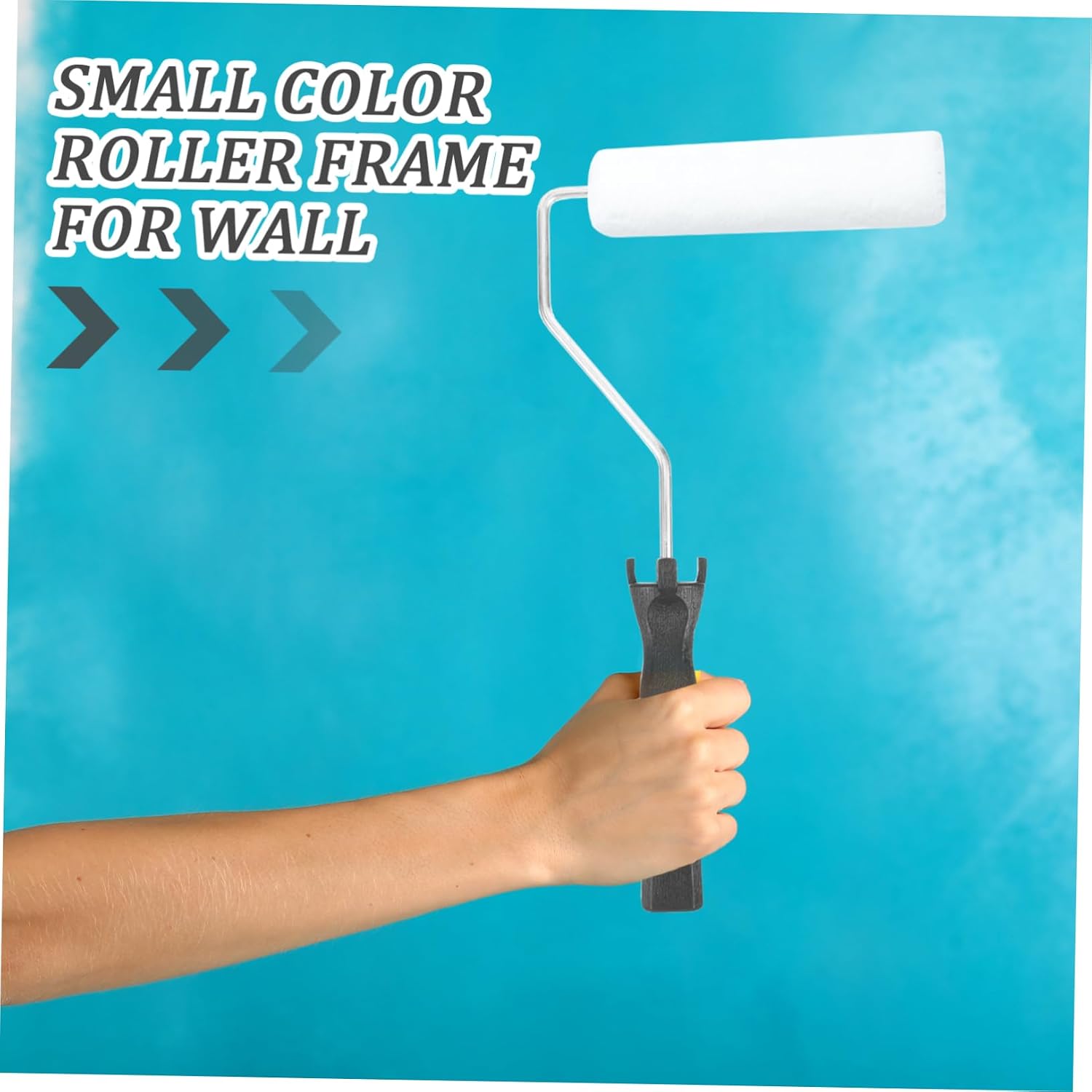 Paint Roller Holder Paint Roller Frame for Wall Painting and Cabinet Decoration Lightweight Design for Comfortable to Hold