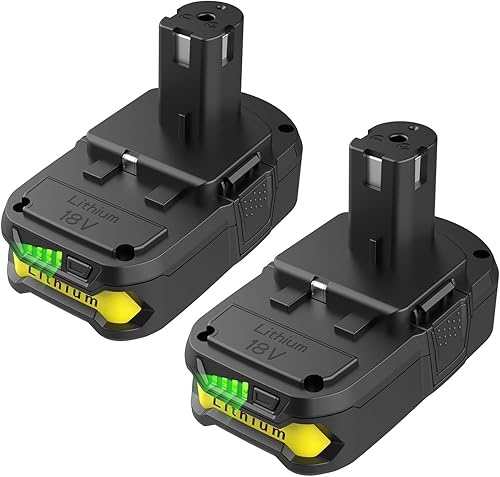 Miniatura 9 de energup Paquete de 2 baterías Ryobi de repuesto de 3.8Ah P102 de 18 V, para batería de litio One Plus de 18 voltios P104 P105 P102 P103 P107,