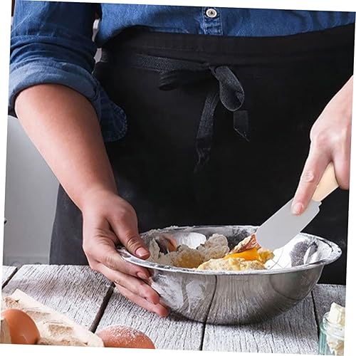 Miniatura 5 de Espátula de crema para mezclar metal, espátula, espátula, espátula, espátulas de mantequilla, 8 uds