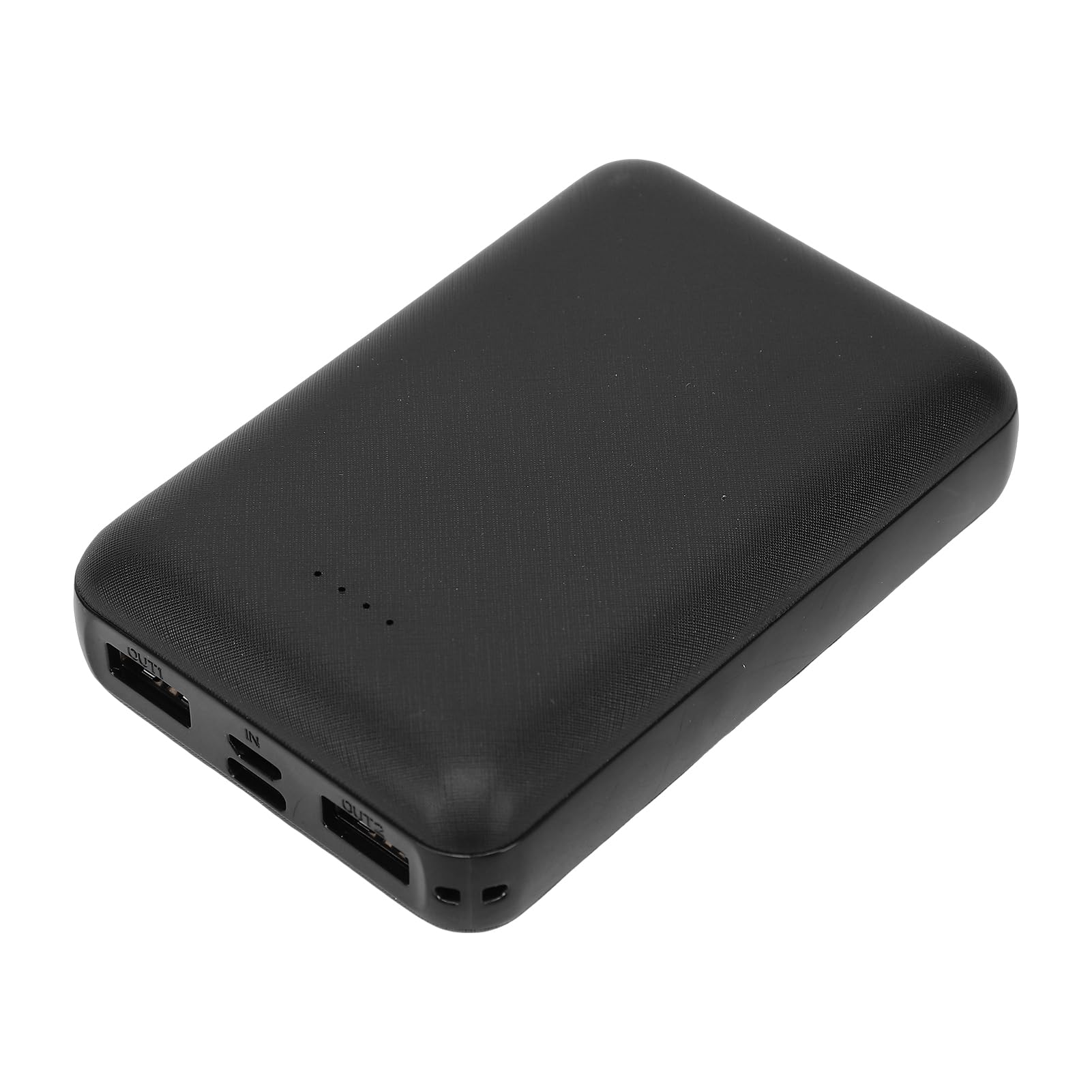 ASHATA Pack de Batterie pour Gilet Chauffant 10 000 MAh, avec Affichage Intelligent de la Puissance, pour Vêtements Chauffants, Noir