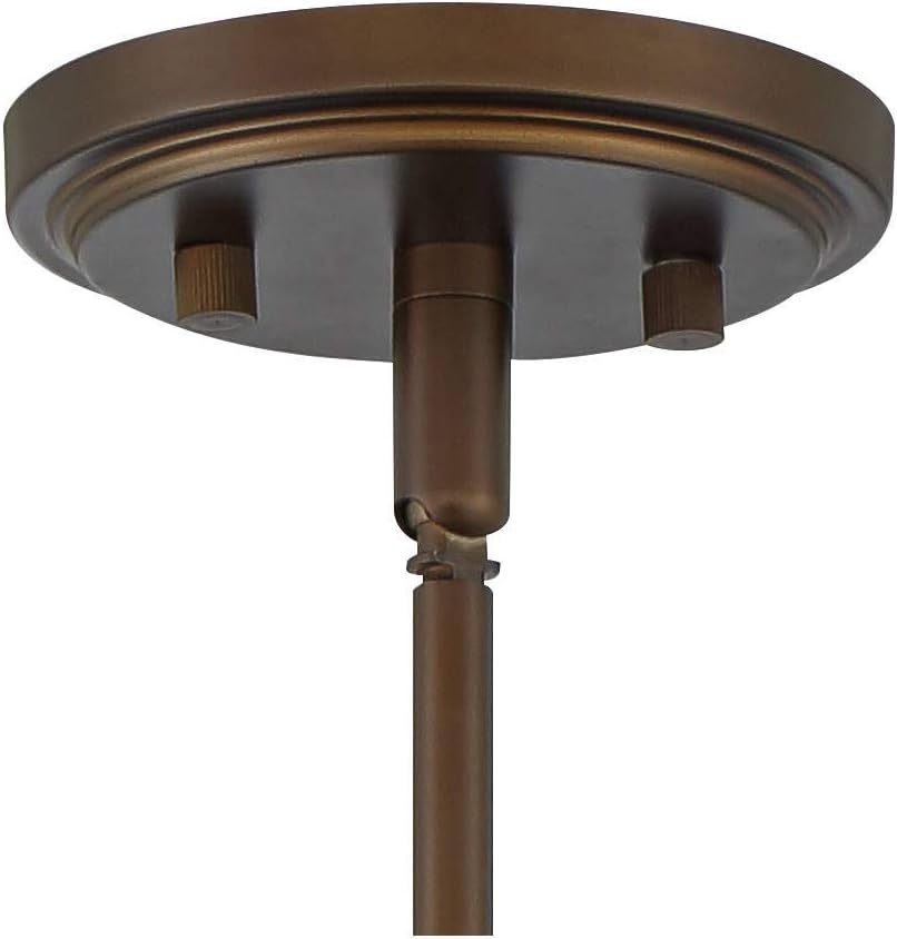 Possini Euro Design Cecil Bronze Mini Pendant Lighting Fixture 11" Wide Farmhouse Rustic Clear Glass Shade for Dining Room Living House Home Foyer Kitchen Island Entryway Bedroom High Ceilings
