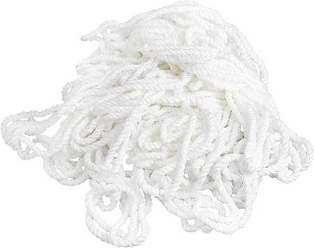 Nylon Child Safety Net Climbing Anti-Fall Net Balcony Stair Railing Protection Net Truck Cargo Net Playground Fence Hammock Net Tree House Anti-Fall Net White 6mm Thick