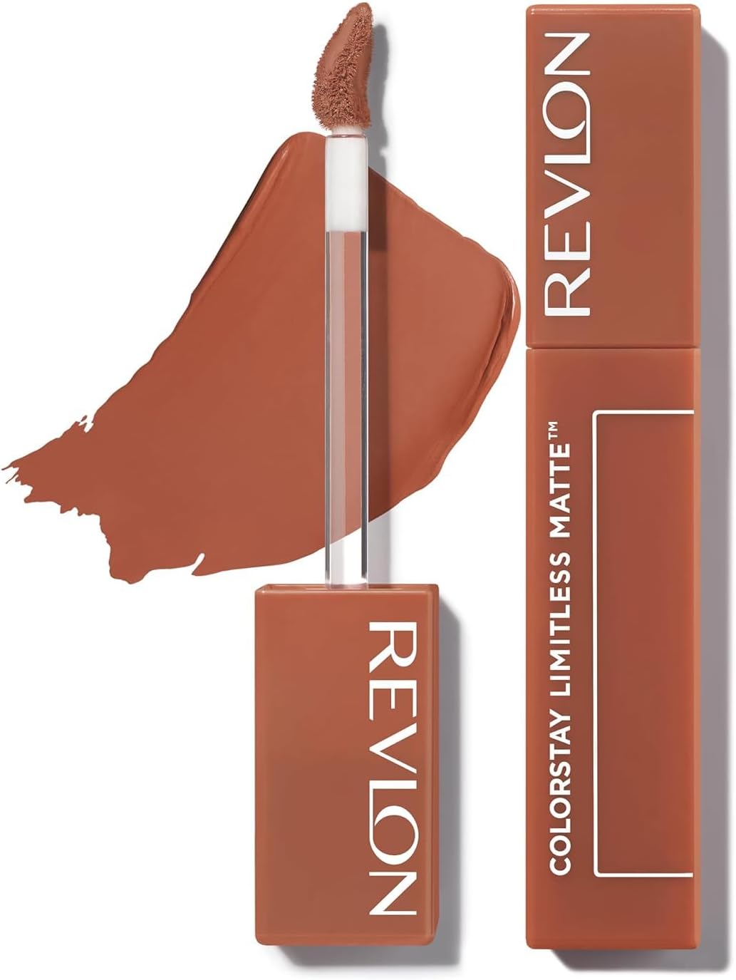 REVLON Colorstay Limitless Matte Liquid Lipstick for woman, Waterproof, Long-Lasting, 100% Vegan, Lightweight, No-Budge Matte, Upper Hand - (003)